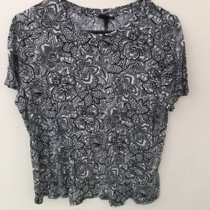 Slowly flowered blouse